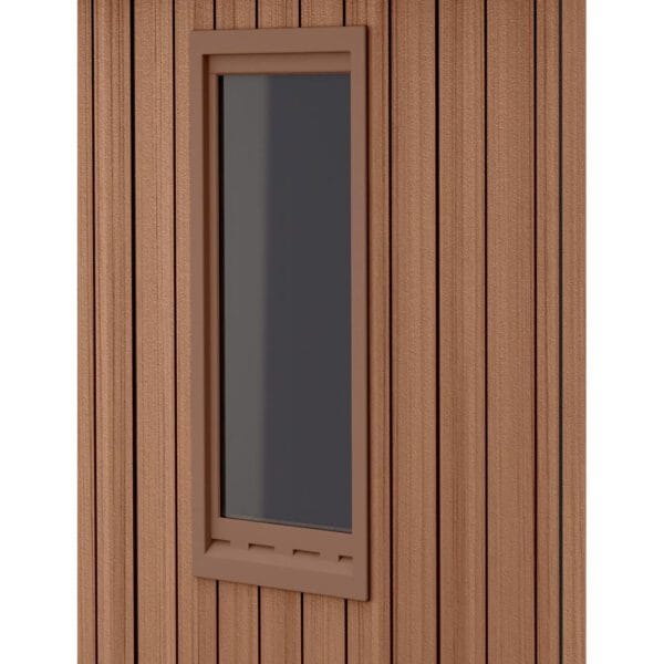 Keter 4’x6′ Darwin Heavy Duty Plastic Garden Shed – Brown-oakleysgardenmachine- Free shipping